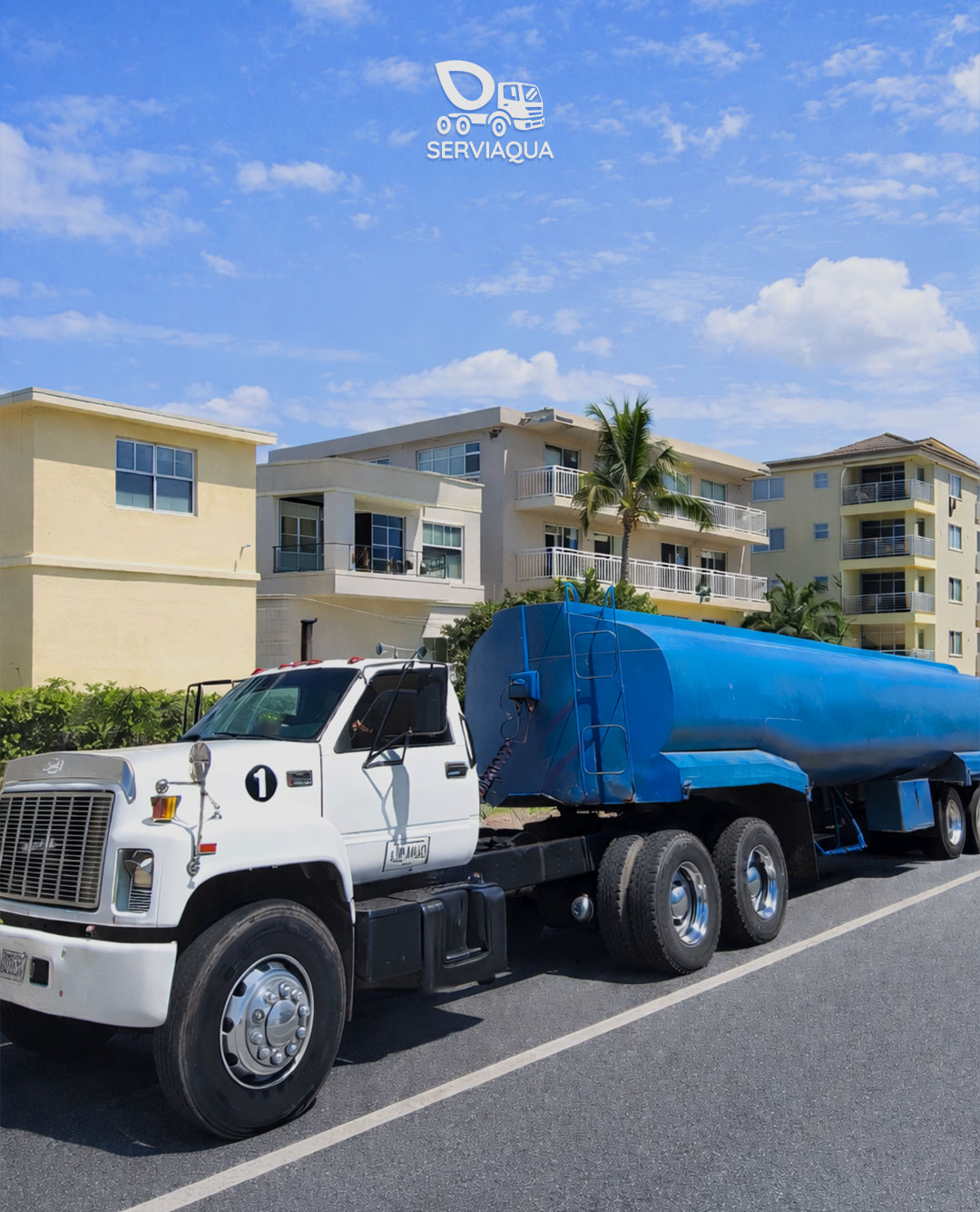 Camión Cisterna Servi Aqua Margarita